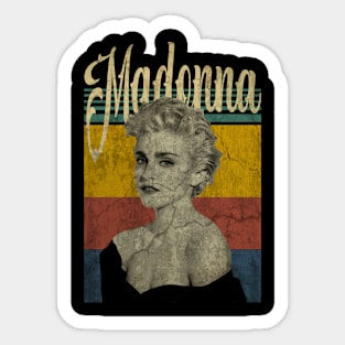 Madonna // Vintage 80s Style // Sticker